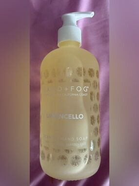 ✨New✨ Sand + Fog- Limoncello Hand Soap (464mL glass bottle)